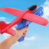 2-in-1 Catapult Airplane Launcher Toy – Soft EVA Bullet