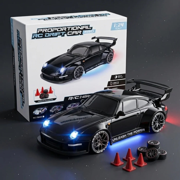 4WD RC Porsche Drifting Car – Remote Control Racing & Drift Toy