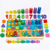 6-in-1 Learning Activity Board – Montessori Educational Toy for Kids
