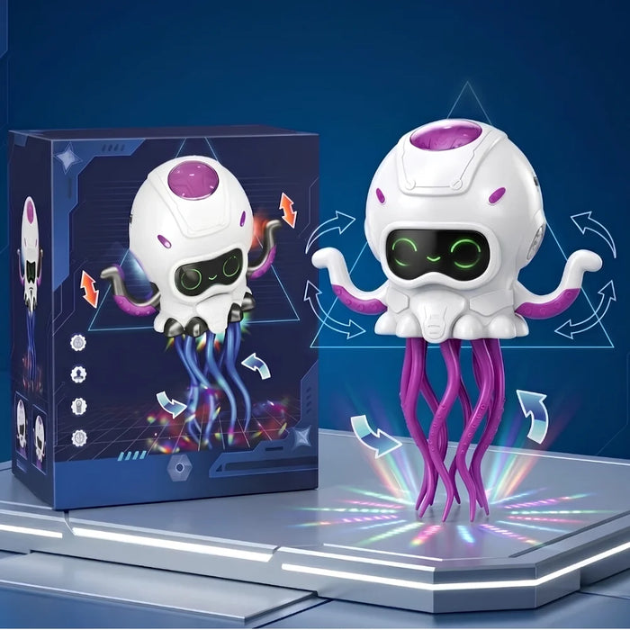 Electric Dancing Octopus Toy for Kids – Musical Crawling Octopus with LED Lights