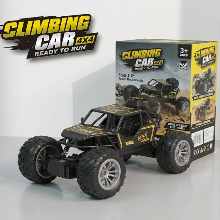 Metal Body RC Off-Road Climbing Stunt Car with Spray