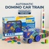 Automatic Domino Train Toy with 60 Dominoes – STEM Building & Educational Toy for Kids