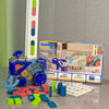 Automatic Domino Train Toy with 60 Dominoes – STEM Building & Educational Toy for Kids