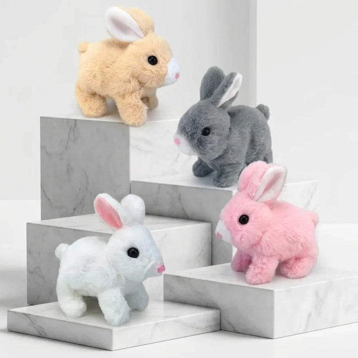 Interactive Plush Rabbit Toy with Sound & Motion for Kids