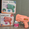 Electric Bubble Gun for Kids – Automatic Bubble Blaster with Lights