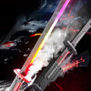 Kids Multi-Color Battle Laser Sword with Smoke – LED Light-Up Toy