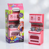 Kids Pretend Play Kitchen Set – Modern Toy Kitchen with Stove & Cooking Accessories