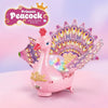 Princess Peacock Electric Spinning Toy – 360° Dancing Toy with Lights & Music