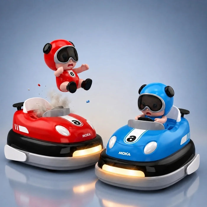 Remote Control Bumper Cars – 2 Player Battle Racing Toy