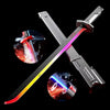 Kids Multi-Color Battle Laser Sword with Smoke – LED Light-Up Toy