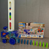 Automatic Domino Train Toy with 60 Dominoes – STEM Building & Educational Toy for Kids